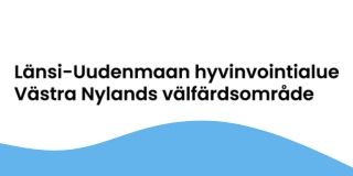 Länsi-Uudenmaan hyvinvointialue - Västra Nylands välfärdsområde logo