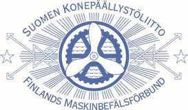 Suomen Konepäällystöliitto ry logo