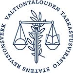 Valtiontalouden tarkastusvirasto logo